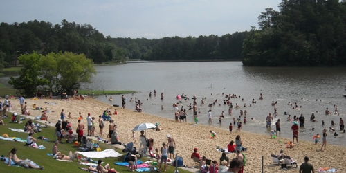 Swimming in Gordon County - Salacoa Creek Park