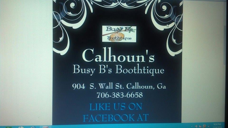 Calhoun’s Busy B’s Boothtique