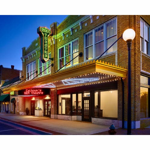 Calhoun Gem Theatre in Historic Downtown Calhoun