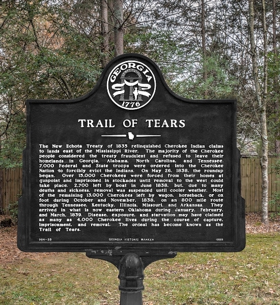 New Echota State Historic Site Trail