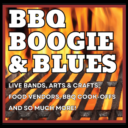 image of BBQ Boogie & Blues Festival invitation for 2024 in gordon county ga