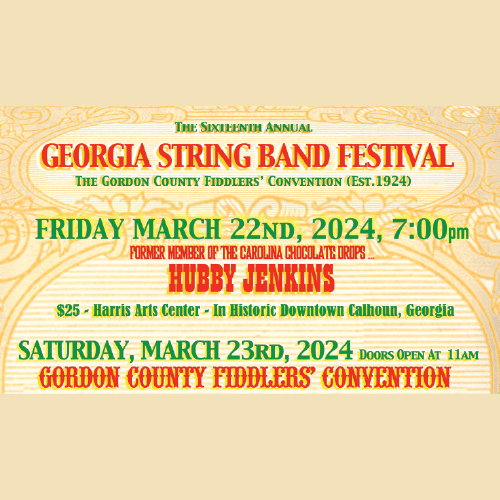 invitation to the Georgia String Band Festival in 2024