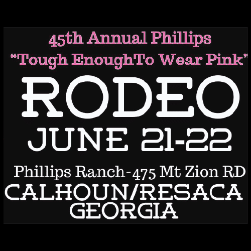 image of Phillips Championship Rodeo invitation for 2024